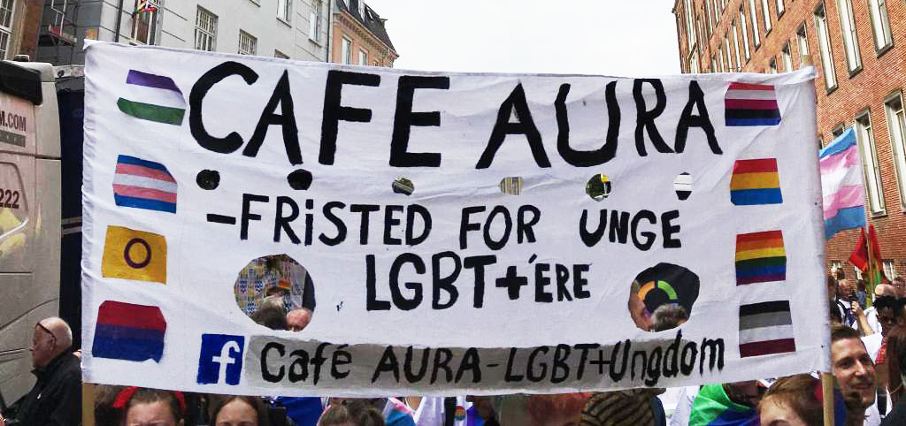 Efter tre år i København drager projektet AURA nu ud til unge i 10 provinsbyer. Foto: LGBT Danmark