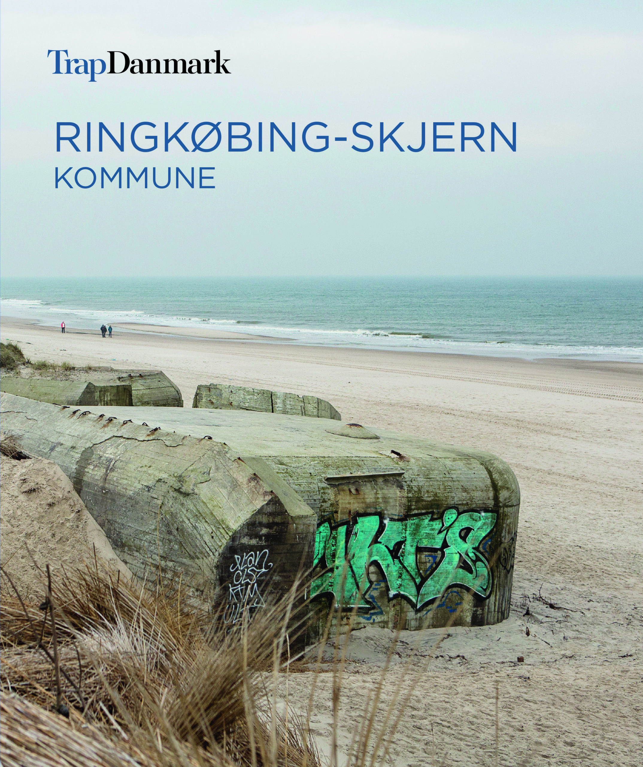 I brugsudgaven har kommunerne hver sit bløde bind. Forsidefoto af Trap Danmark: Ringkøbing-Skjern Kommune: Angelina Owino / Trap Danmark