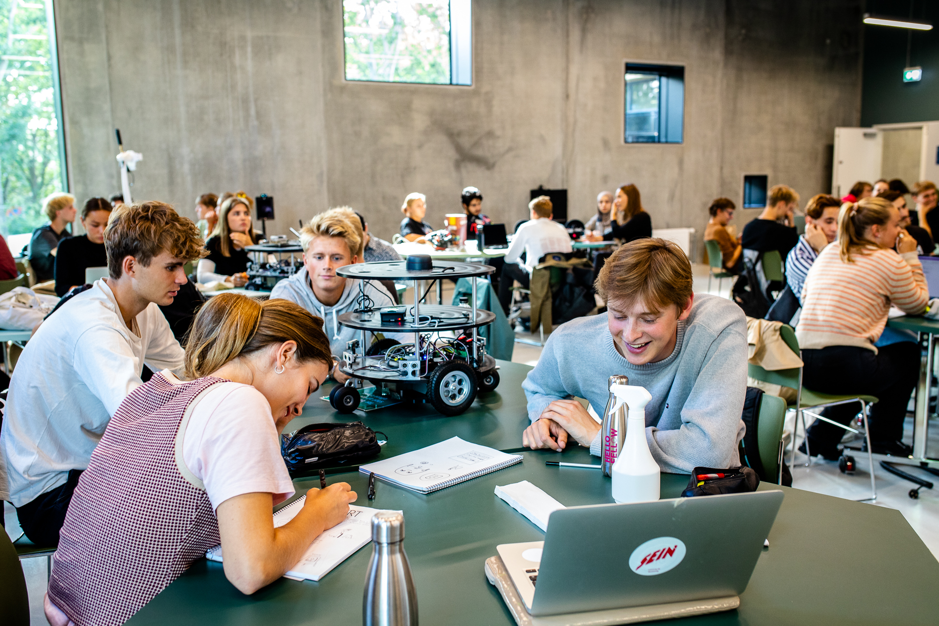 Stadigt flere studerende laver egne startup-virksomheder. Foto: Kaare Smith