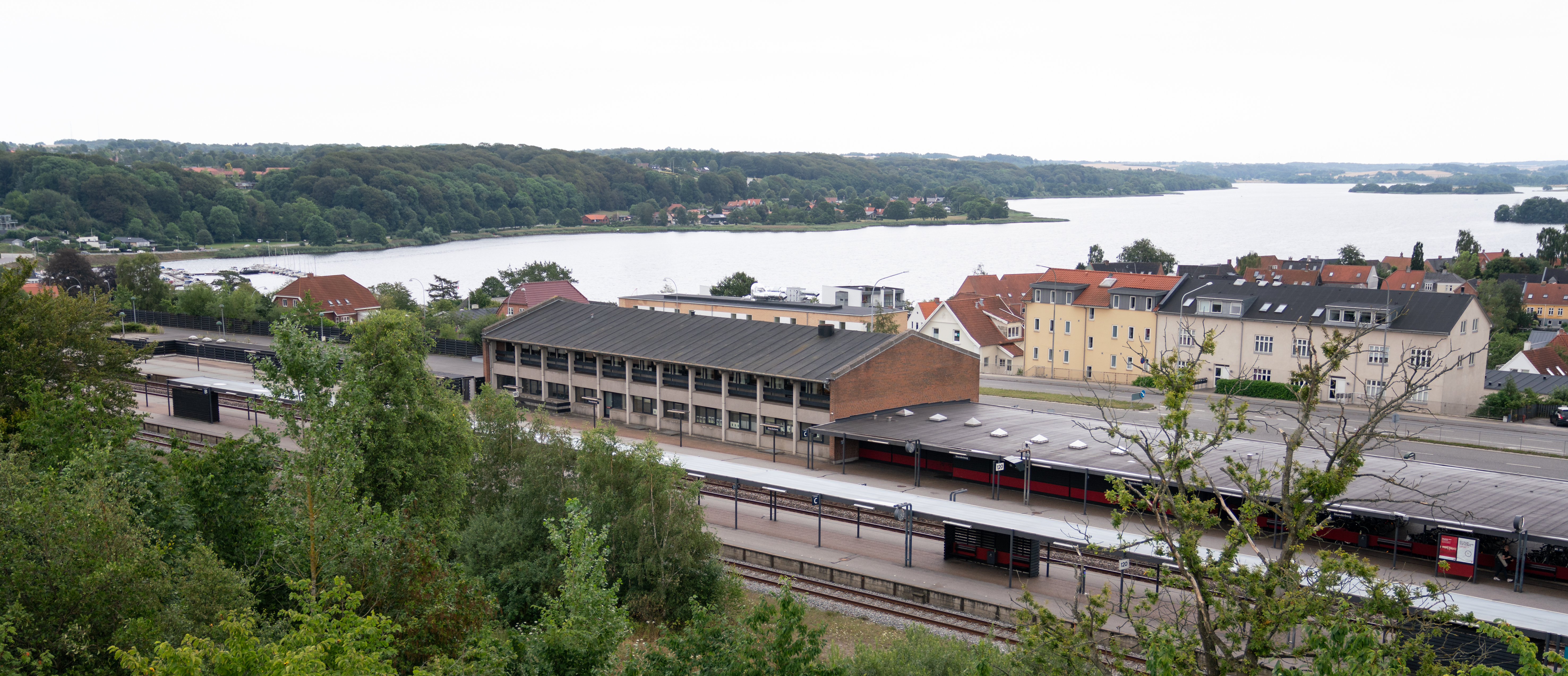 Skanderborg Station skal omdannes til et moderne museum med kulturel ventesal. Foto: Per Bille