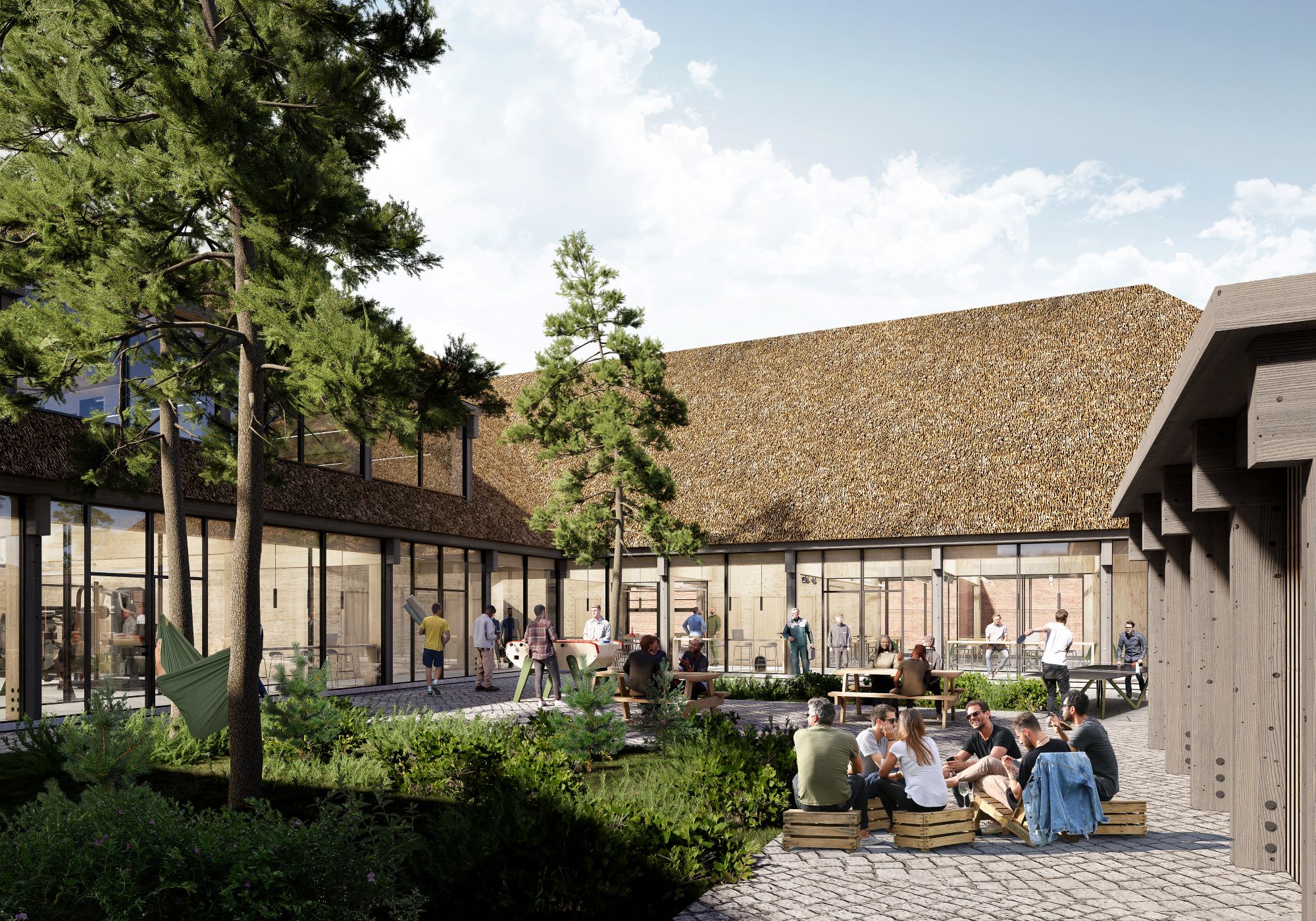 Visualisering: Cubo Arkitekter