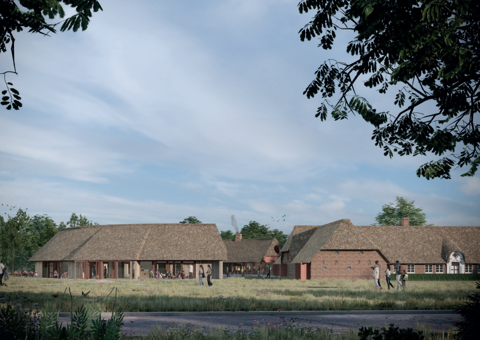 Visualisering: E+N Arkitektur, Loop Architects og LYTT Architecture